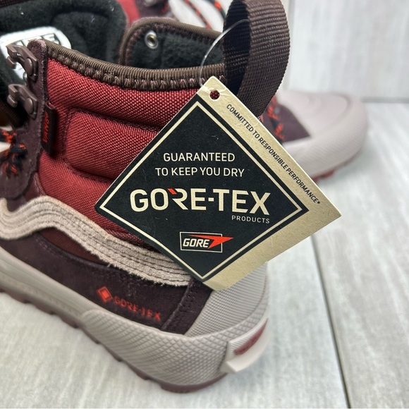 NEW Vans MTE SK8-Hi Gore-Tex ‘Bitter Chocolate’ Sneaker Boot Womens Size 6.5 7.5 - Picture 10 of 13